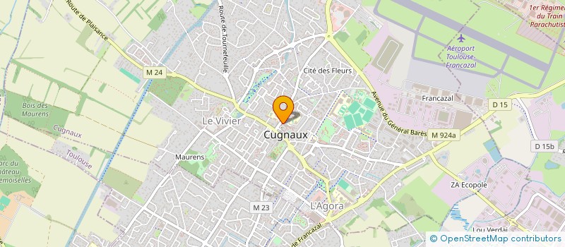 localisation de l'entreprise BIJOUTERIE AUCHERE  CUGNAUX