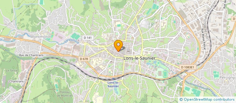 localisation de l'entreprise BIJOUTERIE BASSEREAU à LONS-LE-SAUNIER