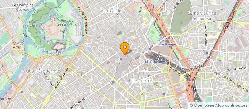 localisation de l'entreprise BIJOUTERIE CARON à LILLE