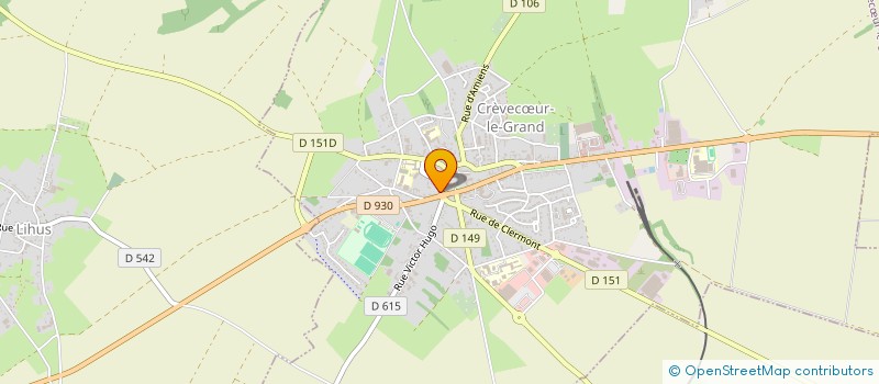 localisation de l'entreprise BIJOUTERIE CARRON  CREVECUR-LE-GRAND