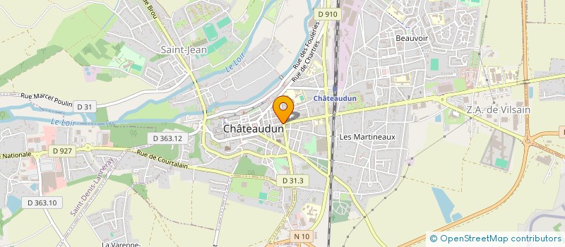 localisation de l'entreprise BIJOUTERIE CHATEAUDUN à CHATEAUDUN
