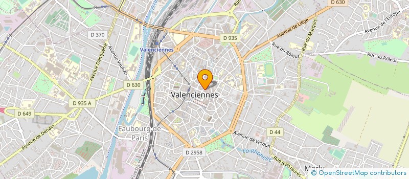 localisation de l'entreprise BIJOUTERIE CHOAIN à VALENCIENNES