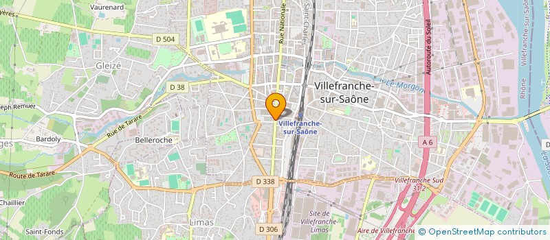 localisation de l'entreprise BIJOUTERIE DAHMANE  VILLEFRANCHE-SUR-SAONE