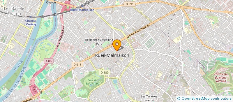 localisation de l'entreprise BIJOUTERIE DE LA MALMAISON à RUEIL-MALMAISON