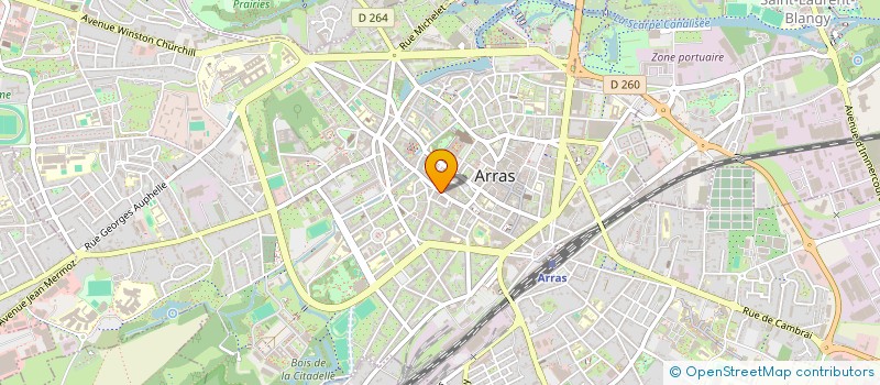 localisation de l'entreprise BIJOUTERIE DEBUIRE SENECA  ARRAS