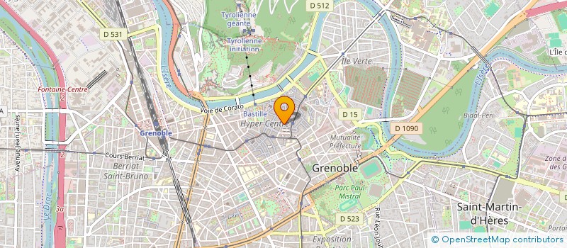 localisation de l'entreprise BIJOUTERIE DENIS PEYRIN à GRENOBLE