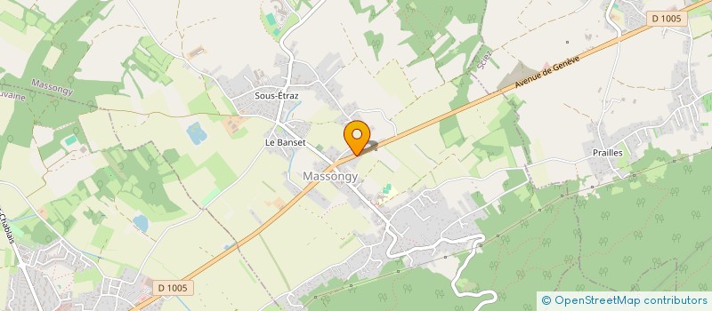 localisation de l'entreprise BIJOUTERIE DOMIN'OR  DOUVAINE