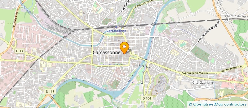 localisation de l'entreprise BIJOUTERIE DU THEATRE à CARCASSONNE