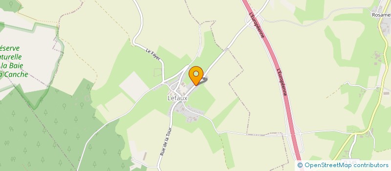 localisation de l'entreprise BIJOUTERIE DUPONT  LEFAUX