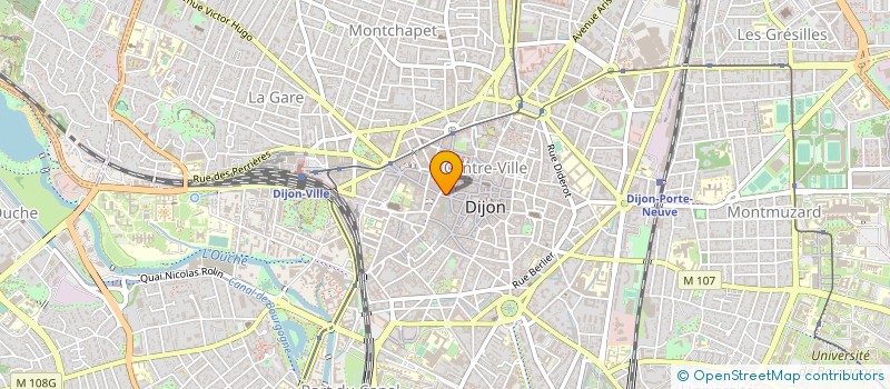 localisation de l'entreprise BIJOUTERIE GAUTHERON à DIJON