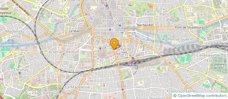 localisation de l'entreprise BIJOUTERIE GILLES HELGEN à RENNES