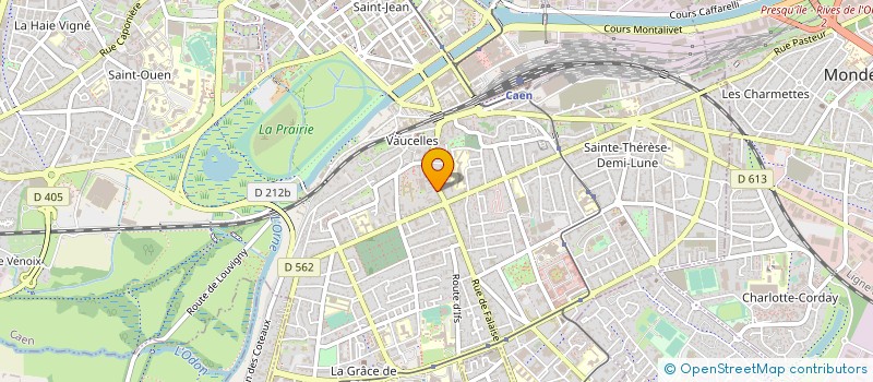 localisation de l'entreprise BIJOUTERIE GUILLEMETTE à CAEN