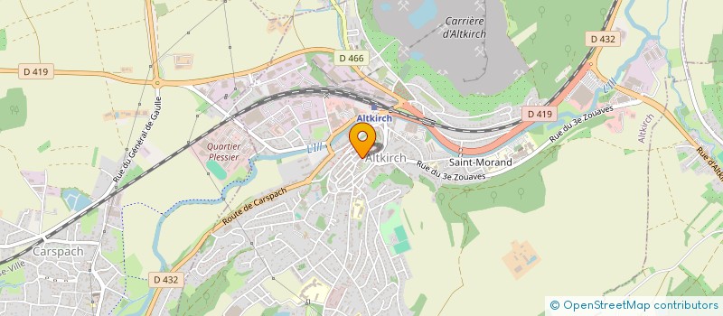 localisation de l'entreprise BIJOUTERIE HEYER à ALTKIRCH