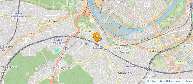 localisation de l'entreprise BIJOUTERIE JACQUOT  MEUDON