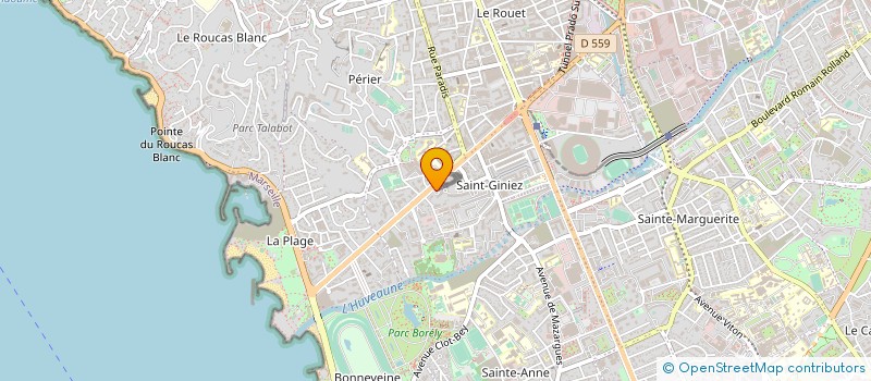 localisation de l'entreprise BIJOUTERIE-JOAILLERIE REGINE BLANC à MARSEILLE