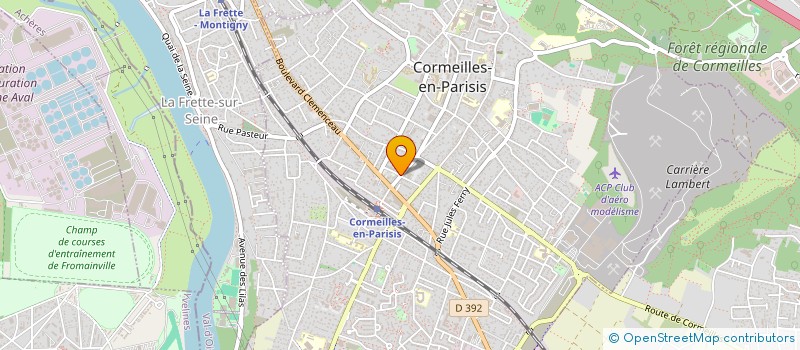 localisation de l'entreprise BIJOUTERIE JOAILLERIE VENDOME à CORMEILLES EN PARISIS