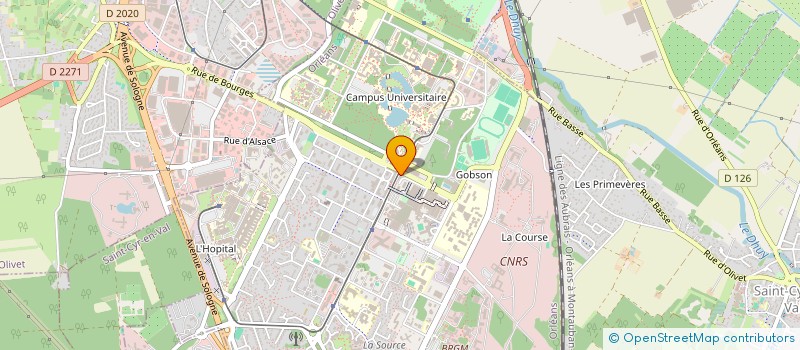 localisation de l'entreprise BIJOUTERIE LYNA à ORLEANS
