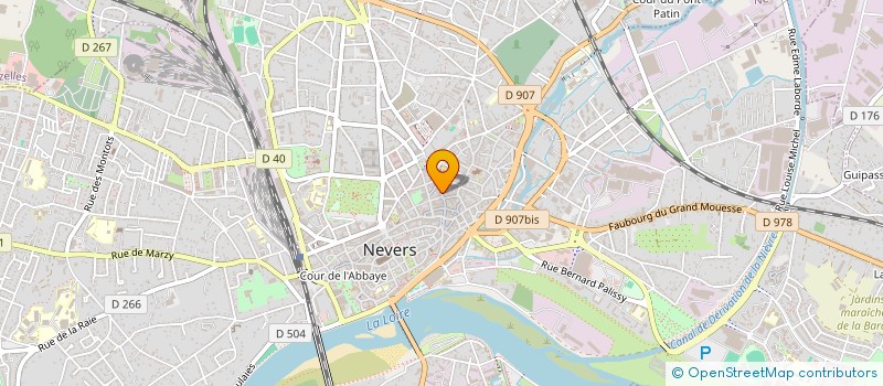 localisation de l'entreprise BIJOUTERIE MALHERBE NEVERS à NEVERS