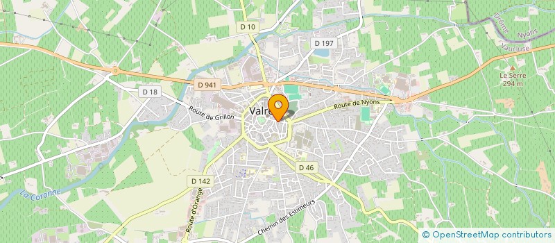 localisation de l'entreprise BIJOUTERIE MERCIER à VALREAS