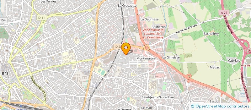 localisation de l'entreprise BIJOUTERIE NEMESIS  BEZIERS