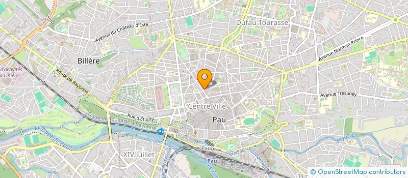 localisation de l'entreprise BIJOUTERIE OSMIN à PAU