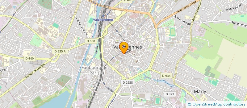 localisation de l'entreprise BIJOUTERIE PAGANI  VALENCIENNES