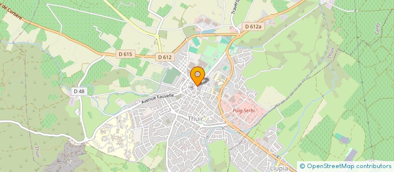 localisation de l'entreprise BIJOUTERIE PAULIGNAN à THUIR