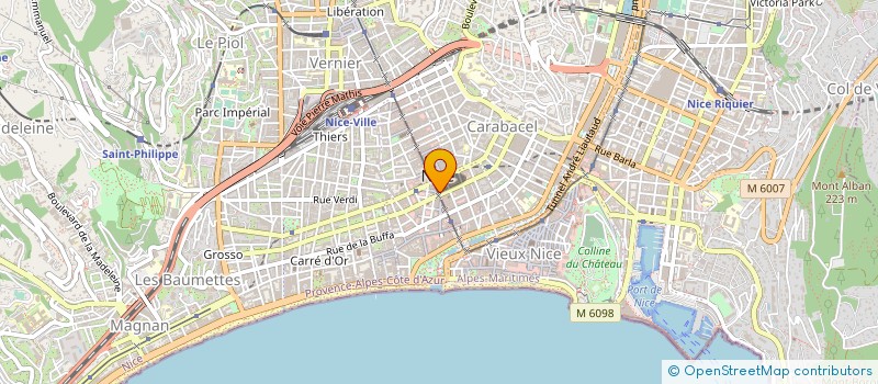 localisation de l'entreprise BIJOUTERIE PERRUSSET à NICE