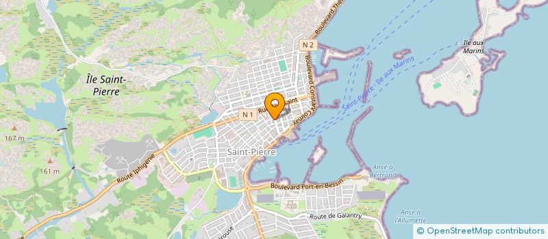 localisation de l'entreprise BIJOUTERIE POULAIN à SAINT-PIERRE