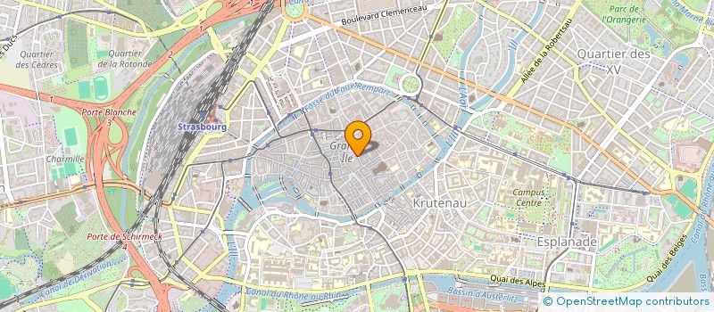 localisation de l'entreprise BIJOUTERIE SCHMIDT-LUTZ à STRASBOURG