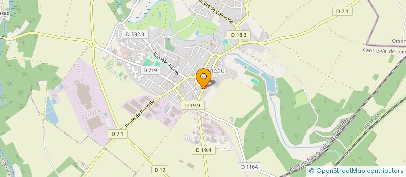 localisation de l'entreprise BIJOUTERIE THIERRY à AUNEAU-BLEURY-SAINT-SYMPHORIEN