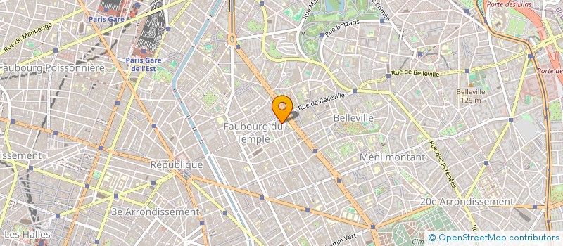 localisation de l'entreprise BIJOUTERIE TRIOMPHE  PARIS