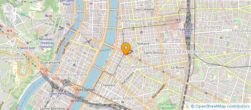 localisation de l'entreprise BIJOUTERIE VEYRET SARL  LYON