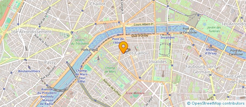 localisation de l'entreprise BIJOUTERIES DU TEMPLE  PARIS