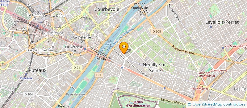 localisation de l'entreprise BIJOUTIER JOAILLIER BAGUE à NEUILLY-SUR-SEINE