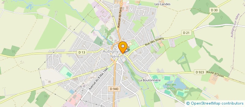 localisation de l'entreprise BIJOUTIER LE ROYAL  AUBIGNY-SUR-NERE