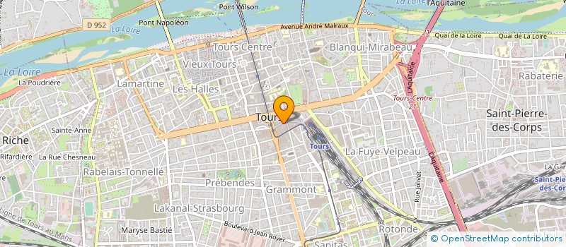 localisation de l'entreprise BIJOUX-BORDEAUX à TOURS
