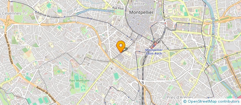 localisation de l'entreprise BIJOUX CABANEL à MONTPELLIER