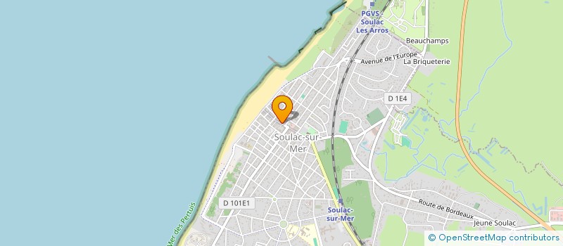 localisation de l'entreprise BIJOUX CAILLOUX SOULAC à SOULAC-SUR-MER