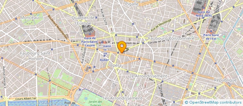 localisation de l'entreprise BIJOUX CHAMARANDE  PARIS