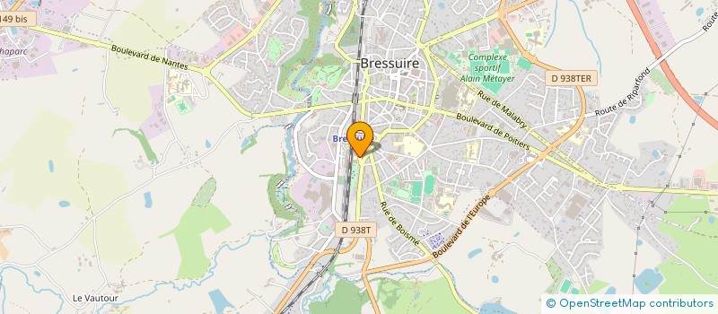 localisation de l'entreprise BIJOUX D'IDEES  BRESSUIRE