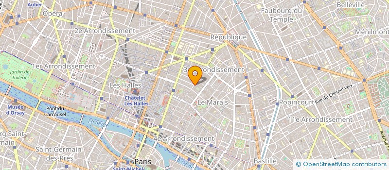 localisation de l'entreprise BIJOUX JACQUELINE SINGH  PARIS