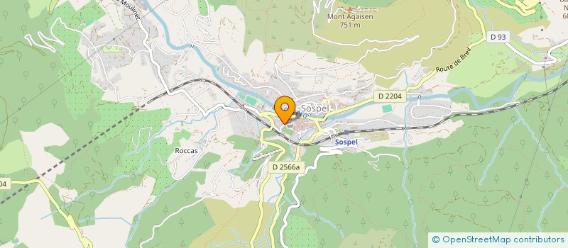 localisation de l'entreprise BIJOUX KAILLOUX  SOSPEL