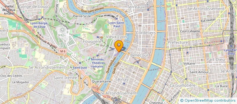 localisation de l'entreprise BIJOUX MONTDOR SA à LYON