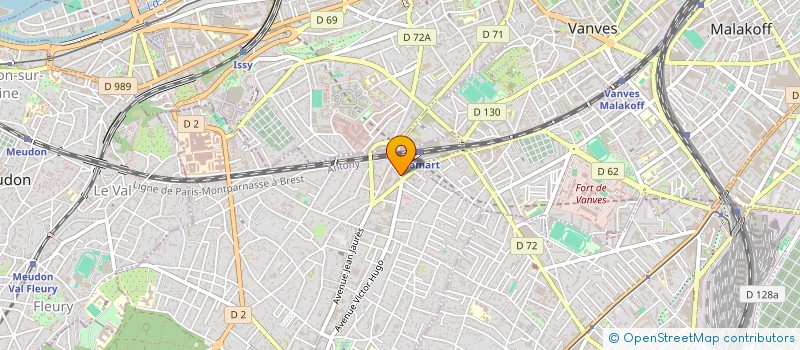 localisation de l'entreprise BIJOUX OSKIAN à CLAMART