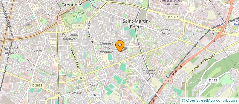 localisation de l'entreprise BIJOUX PASSION à GRENOBLE