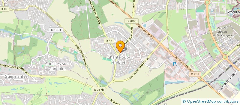 localisation de l'entreprise BIKA DISTRIBUTION  CHANTELOUP-EN-BRIE