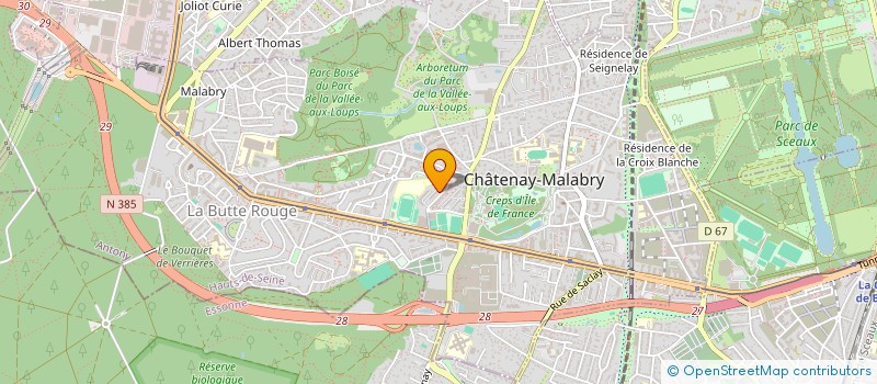 localisation de l'entreprise BIKANDOU à CHATENAY-MALABRY