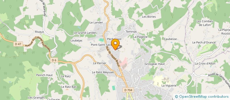 localisation de l'entreprise BIKE BROTHERS à SARLAT-LA-CANEDA