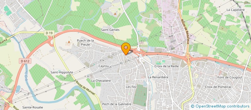 localisation de l'entreprise BIKE CARAIBE à BEZIERS